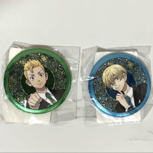 Tokyo Revengers Matsuno Chifuyu Hanagaki Takedo Scratch Can Badge F/S-M501 from