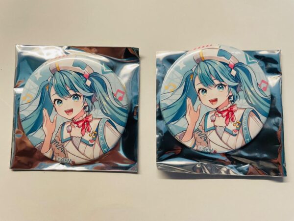 Madimir Magical Mirai 2024 Hatsune Miku Can Badge F/S-M501 from japan Rare  Good