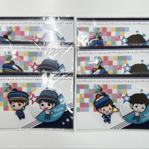 Kirafes 2018 Member Charm Can Badge Set Kimura Ryohei Dainaga Tsubasa F/S-M501 f