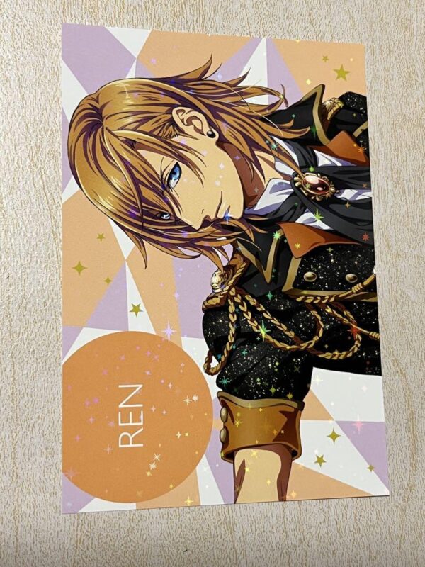 Utapuri Hologram Postcard Seriously Love Legend Star Ren F/S-M501 from japan Rar