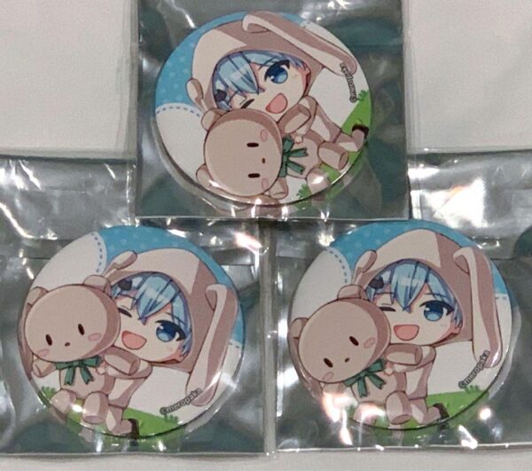 Melonpaka Soraneko Can Badge 3 Pieces F/S-M501 from japan Rare  Good condition