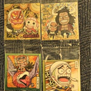 One-Piece Wafer Seal Set Of 4 F/S-M501 from japan Rare  Good condition