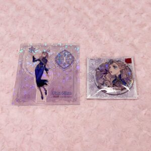 Personality V: Priest Ice Land Acrylic Stand Acsta Can Badge F/S-M501 from japan