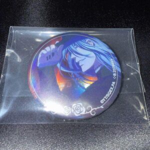 Black Butler Undertaker Funeral Officer Capsule Can Badge Holo F/S-M501 from jap