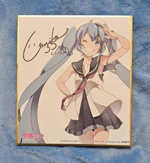 Hatsune Miku Mini Color Paper Collection U35 F/S-M501 from japan Rare  Good cond
