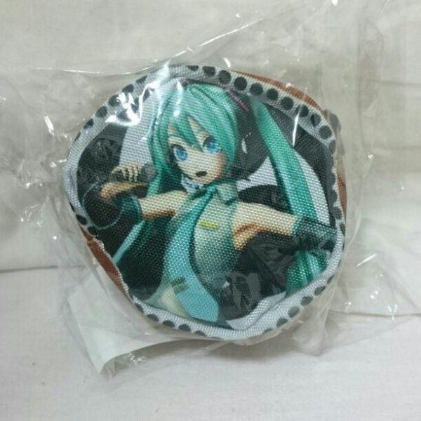 Hatsune Miku Kodo Taiko-Shaped Pouch F/S-M501 from japan Rare  Good condition