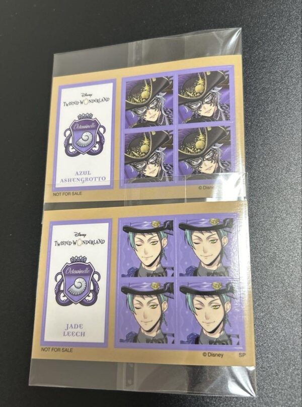 Twisted Wonderland Stickers F/S-M503 from japan Rare  Good condition