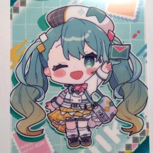 Magical Mirai 2024 Clear Visual Poster Hatsune Miku F/S-M501 from japan Rare  Go