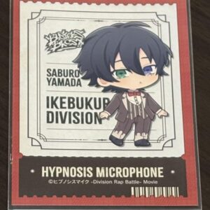 Hypnosis Microphone Yamada Saburo Sticker Lawson F/S-M501 from japan Rare  Good