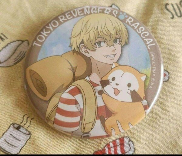 Tokyo Revengers Agf Chugai Mining Rascal Can Badge Matsuno Chifuyu F/S-M501 from