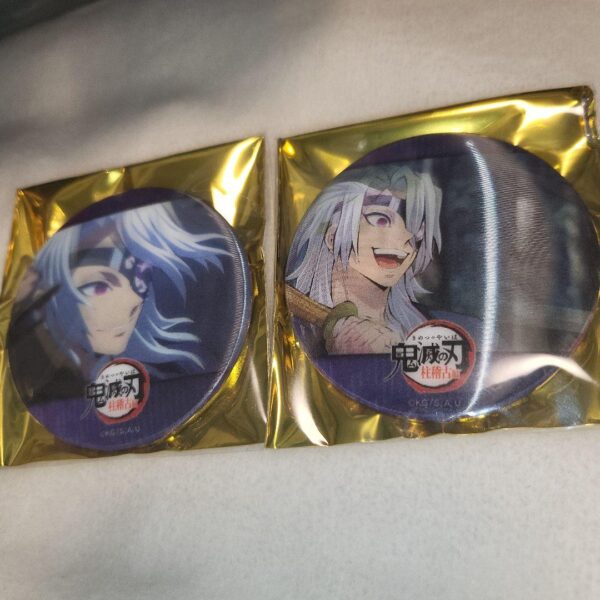 Demon Slayer: Kimetsu No Yaiba Uzui Tengen Animation Lenticular Can Badge F/S-M5