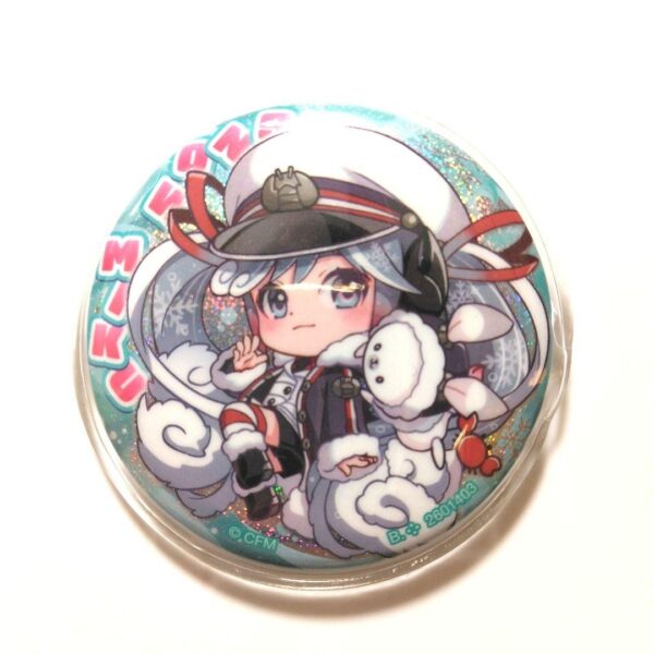 Snow Miku Assortment 2022 Hatsune Can Badge F/S-M501 from japan Rare  Good condi