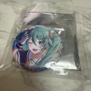 Project Seka Glitter Can Badge 32B F/S-M501 from japan Rare  Good condition