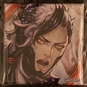 Heroes War Mori Tei Can Badge F/S-M501 from japan Rare  Good condition