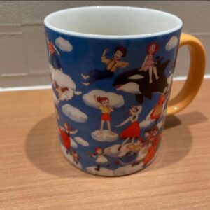 World Masterpiece Theater Mug Novelty Anime Characters F/S-M501 from japan Rare