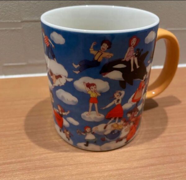 World Masterpiece Theater Mug Novelty Anime Characters F/S-M501 from japan Rare