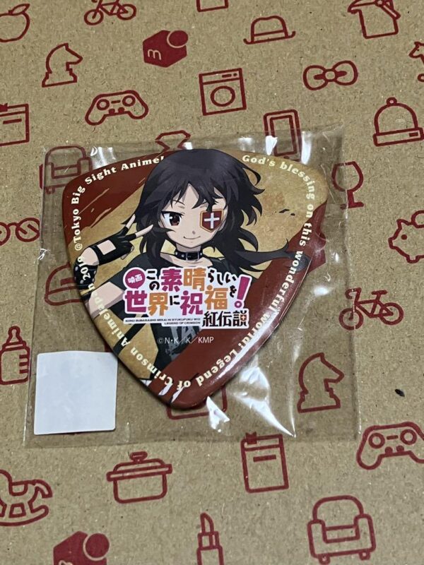 Megumin Can Badge Blessings On This Wonderful World Red Legend Anime Japan F/S-M