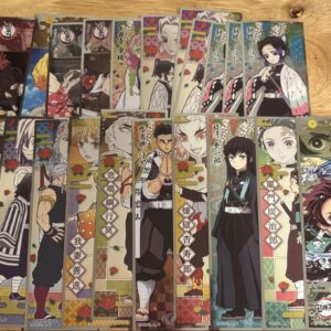 Demon Slayer: Kimetsu No Yaiba Long Sticker F/S-M501 from japan Rare  Good condi