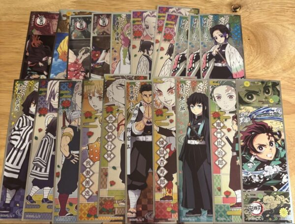 Demon Slayer: Kimetsu No Yaiba Long Sticker F/S-M501 from japan Rare  Good condi