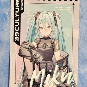 Hatsune Miku Bromide Bonus 39 Culture F/S-M501 from japan Rare  Good condition