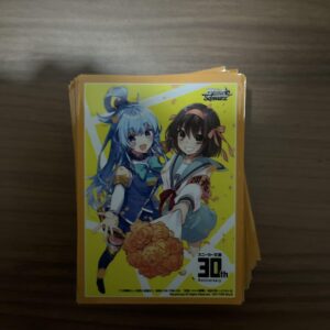 Konosuba Aqua Haruhi Card Sleeve F/S-M503 from japan Rare  Good condition