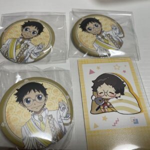Onoda Sakamichi Yubikiri Can Badge Polasho Set F/S-M501 from japan Rare  Good co