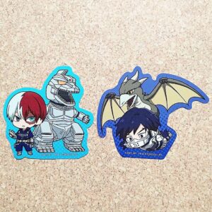 My Hero Academia Godzilla Collaboration Die Cut Sticker Todoroki Shoto Iida Teny