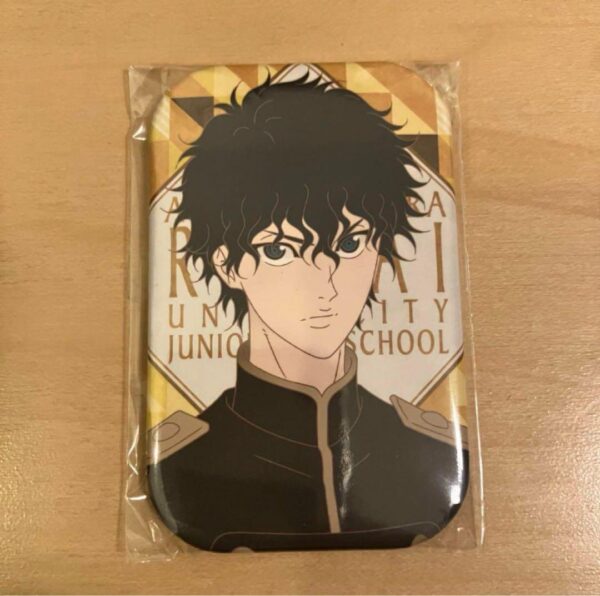 Prince Of Tennis: Marukaku Can Badge Kirihara Akaya F/S-M501 from japan Rare  Go