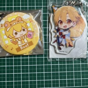 Stupuri Akuki Can Badge Lottery Here We Go Ver.2 F/S-M501 from japan Rare  Good