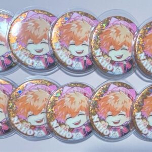 Tokyo Revengers Kawada Nahoya Hologram Can Badge F/S-M501 from japan Rare  Good