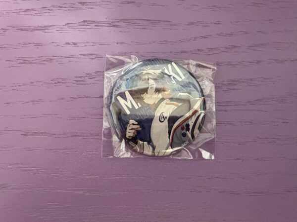 Cr Chips Amazuki Can Badge F/S-M501 from japan Rare  Good condition