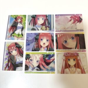 The Quintessential Quintuplets Nakano Nino Wafer Card Set Of 8 F/S-M501 from jap