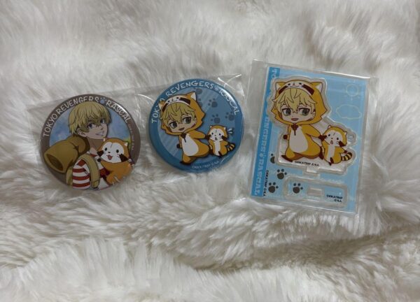 Tokyo Revengers Rascal Acrylic Stand Can Badge Matsuno Chifuyu F/S-M501 from jap