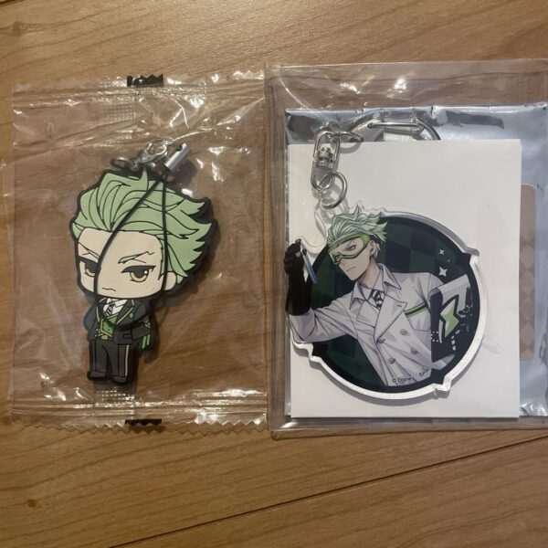 Twisted Wonderland Sebeku Keychain Lavast F/S-M503 from japan Rare  Good conditi