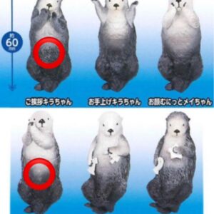 Toba Aquarium Pukapuka Mei And Kira Gacha F/S-M503 from japan Rare  Good conditi