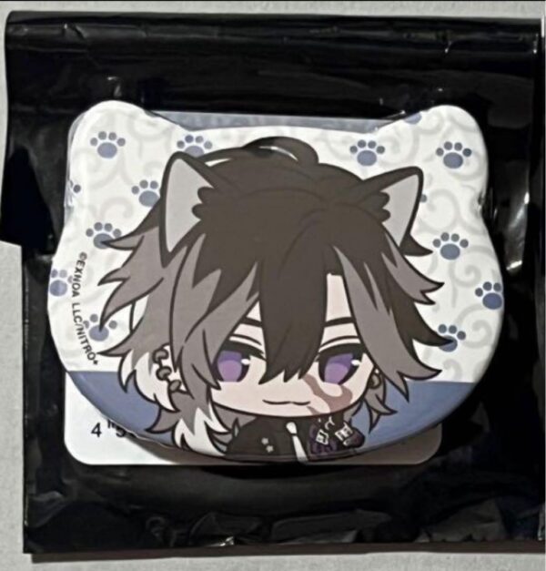 Sword Cat Man, Mikkyu Mitsutada, 11Th Edition, Ear Can Badge, Touken Ranbu F/S-M