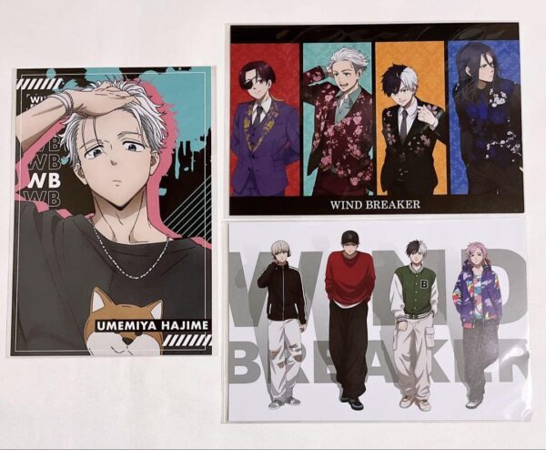 Wimbre Umemiya Kazuto Street Ver. Postcard Seven-Limited F/S-M501 from japan Rar