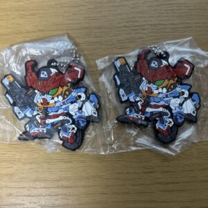Zeke Axe Rubber Strap Mobile Suit Gundam F/S-M503 from japan Rare  Good conditio