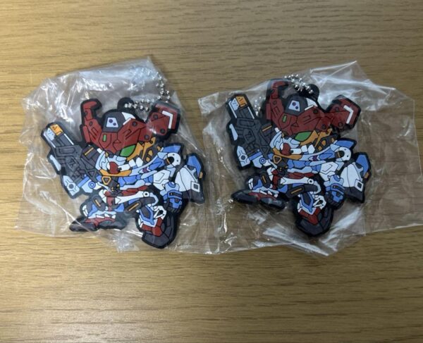 Zeke Axe Rubber Strap Mobile Suit Gundam F/S-M503 from japan Rare  Good conditio