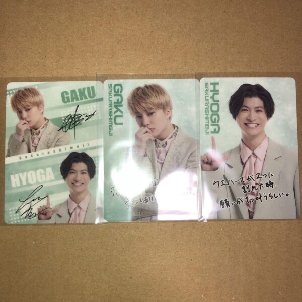 Ebidan Card-Equipped Wafer Sakura Shimeji Tanaka Masatoshi Takada Higa F/S-M501