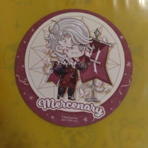 Personality 5: Sweet Para 4Th Anniversary Coaster Mercenary F/S-M501 from japan