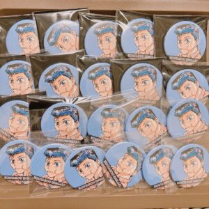 Yowamushi Pedal Yowa Ishigaki Kotaro Can Badge Set F/S-M501 from japan Rare  Goo