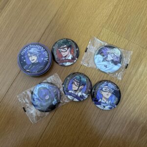 Twisted Wonderland Character Can Badge Set F/S-M503 from japan Rare  Good condit
