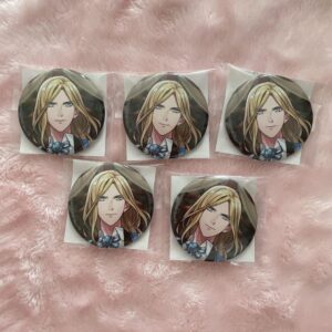 Utapuri Assdms Can Badge Camu F/S-M501 from japan Rare  Good condition
