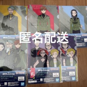 Ichibankuji Mobile Suit Gundam Zeke Axe Prize Clear File Sticker F/S-M503 from j