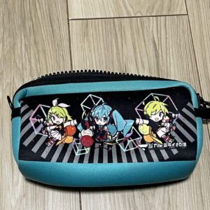 Hatsune Miku Magical Mirai 2018 Zip Pouch Osaka Ver. F/S-M501 from japan Rare  G
