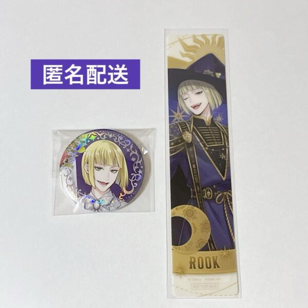 Twisted Wonderland Platinum Jacket Can Badge Clear Bookmark Luke F/S-M503 from j