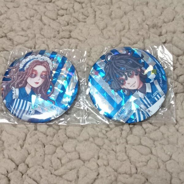 Personality 5 Lawson Can Badge Psychologist Patient F/S-M501 from japan Rare  Go