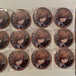 Yowamushi Pedal Aoyagi Kazu Can Badge Bonus Final F/S-M501 from japan Rare  Good