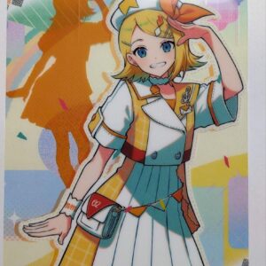 Magical Mirai 2024 Clear Visual Poster Kagamine Rin F/S-M501 from japan Rare  Go